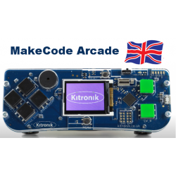 Kitronik ARCADE και MakeCode Arcade κιτ για εκπαίδευση διασκέδαση δημιουργία